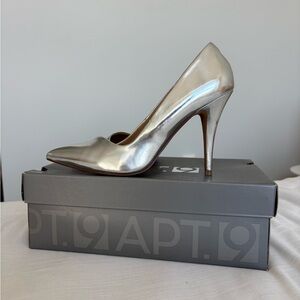 Apt 3 Sleek Silver Special Occasion Heels